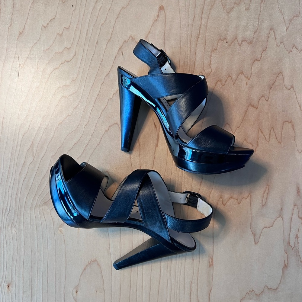 Audrey Brooke platform heels, size 5.5